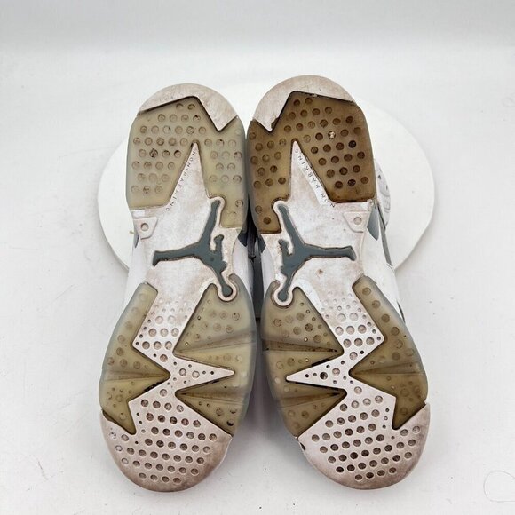 Nike Air Jordan Retro 6 Youth Size 6.5Y Women 8  CT8529-100 Cool Grey White Shoe - Picture 8 of 11